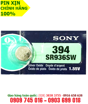 Pin SR936SW-Pin 394; Pin Sony SR936SW-394 silver oxide 1.55v Made in Japan